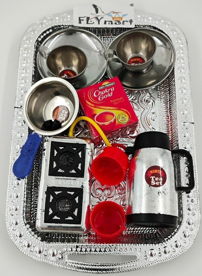 FLYmart Stylish Mordern Toy Tea Tray Set Pack 1 - Image 5